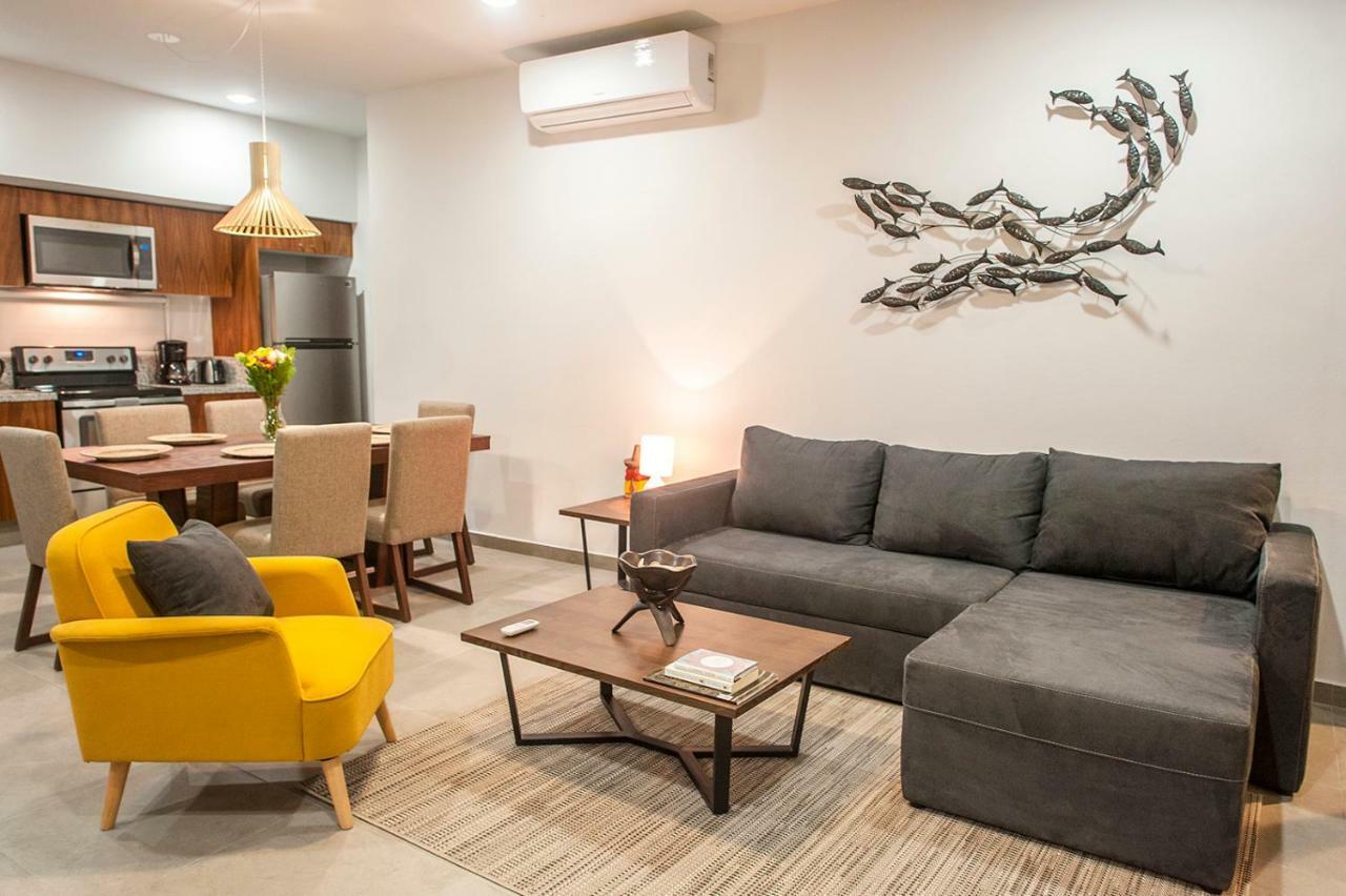 Serene modern condo, 2 BD&snorkel&200 MB WIFI Tulum Eksteriør billede