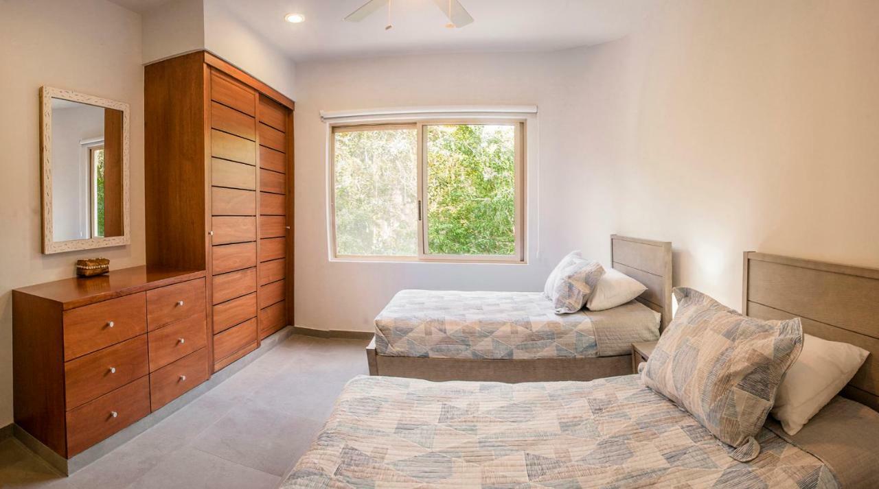 Serene modern condo, 2 BD&snorkel&200 MB WIFI Tulum Eksteriør billede