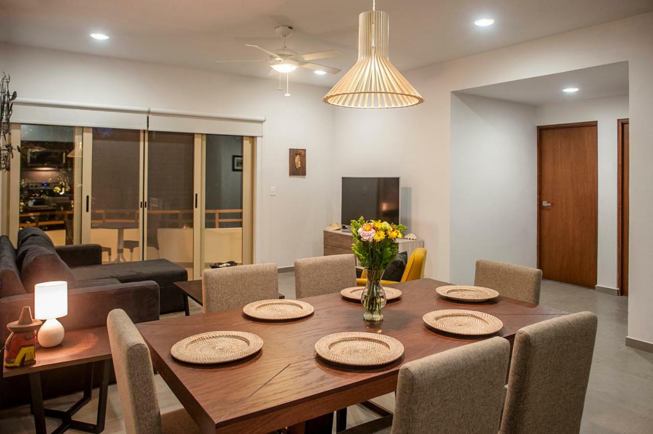 Serene modern condo, 2 BD&snorkel&200 MB WIFI Tulum Eksteriør billede